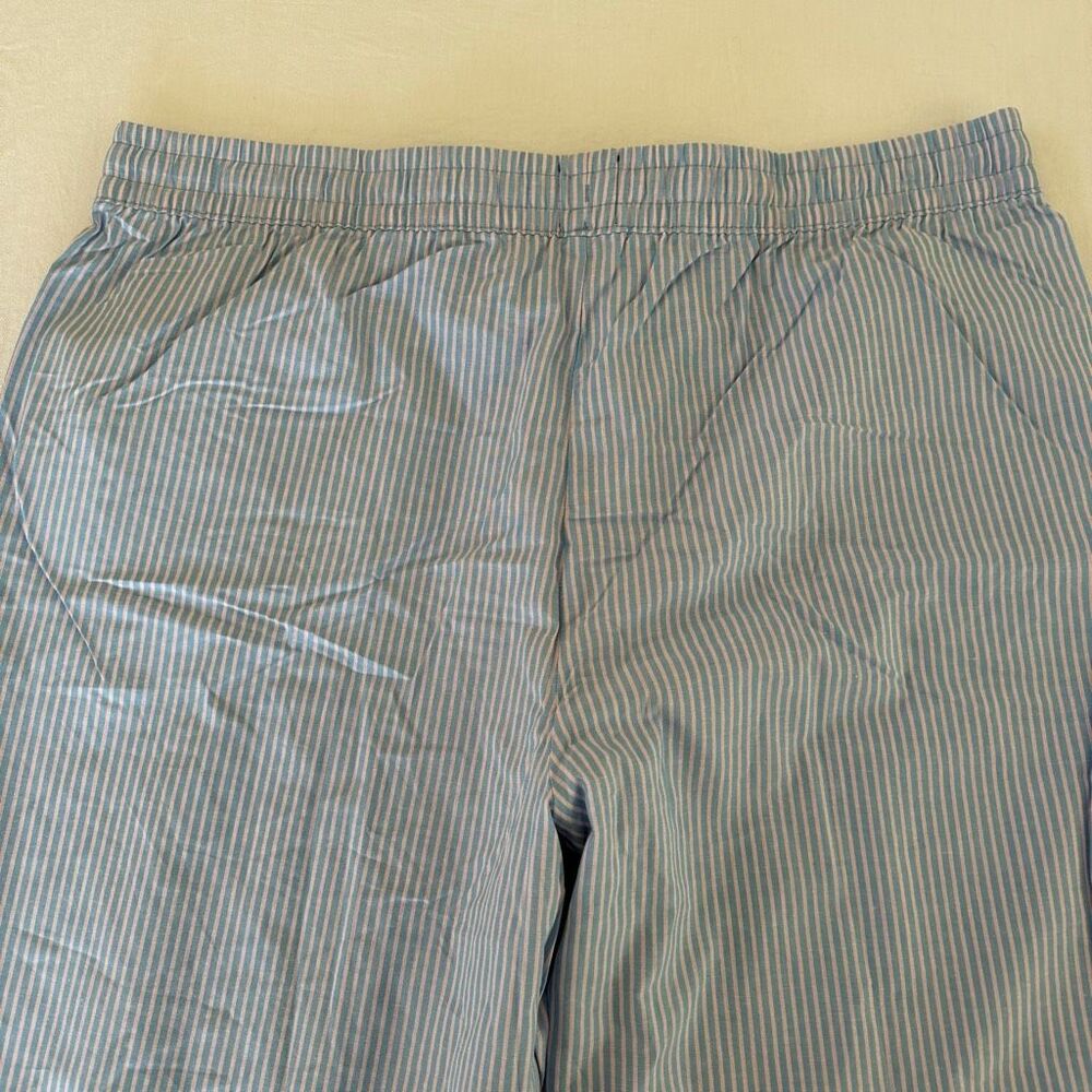 Gap Blue Pink Stripe Pajama Pants | Cotton Sleep Lounge Pants | Size XL | NWT - Picture 7 of 10